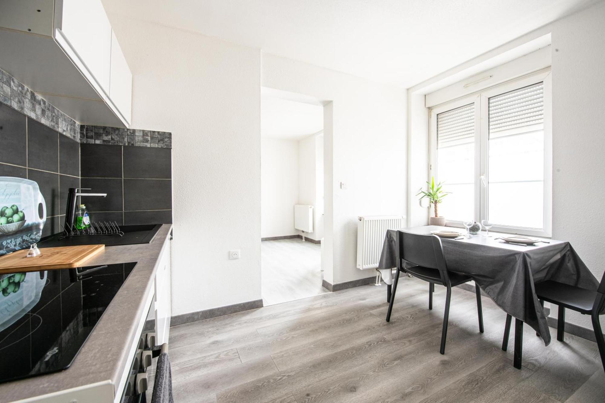 Oasis Mulhousien - Rdc, Wifi, Parking Apartment Mulhouse Ngoại thất bức ảnh